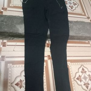 Black Stylish Regular Pant