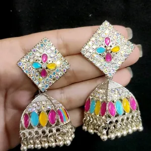 Multi Color Jhumka