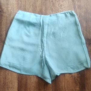 Vintage French Embroidered Formal Shorts