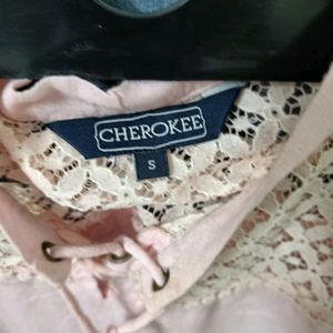 Branded pink Top(CHEROKEE)