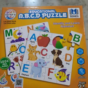 Educational ABCD puzzle For Kids