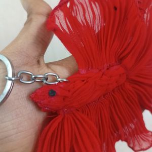 Unique Betta Fish Keychain