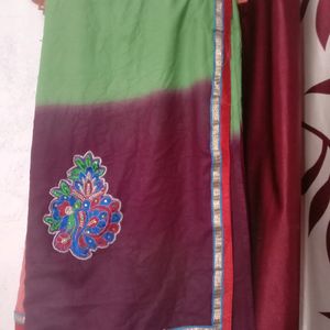 Mutli colour Saree