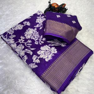 Crepe Saree