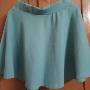 Sea Green Short Skirt