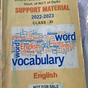 Support Material For Class 11th English