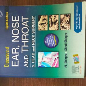 Elsevier Dhingra ENT Practical And Textbook