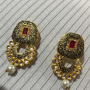 Kundan Earings