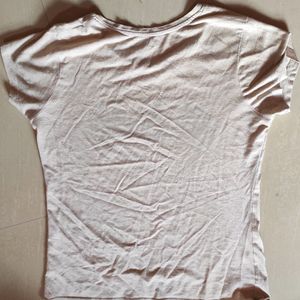 Batgirl Beige T-shirt For Women