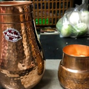 Copper Water Jar