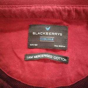 BLACKBERRY RED MEN'S TSHIRT