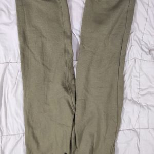 H & M Joggers Olive Colour Brand New