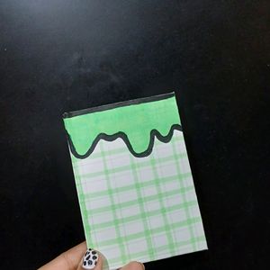 Cute Mini Notebook (Green)🌱