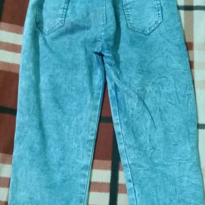 Blue Cargo Jeans