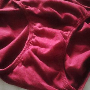 Cotton Maroon Panty