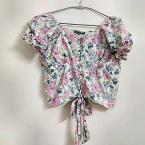 Floral Crop Top