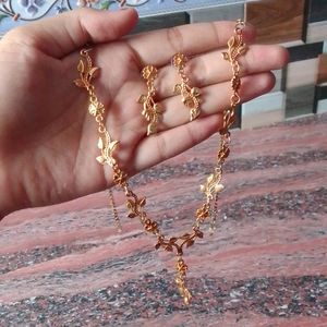 Brass Jewel Set ( Gold )