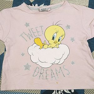 Tweety Pink Tees