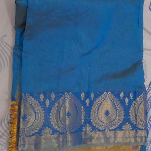 Gorgeous Blue Saree