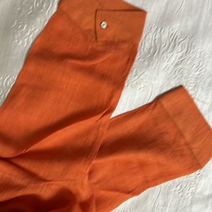 Mandarin Collar A-line Kurta