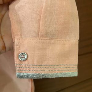 Pink Pathani Kurta Pyjama - Boys