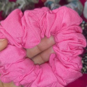 set of 6 hair scrunchies+freebie Butterfly