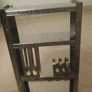 metal kitchen set with stand