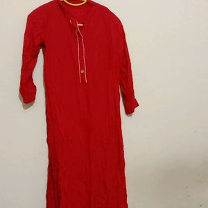 Red Kurta