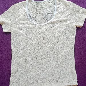 Lace Top Size-S