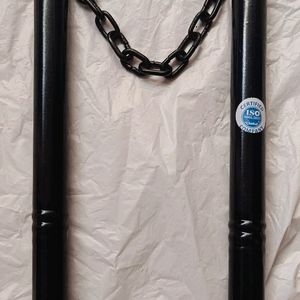 Stainless Steel Black Nunchaku for Martial Arts