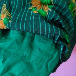 Green Georgette Frock