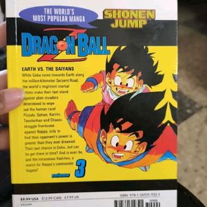 Dragon Z Ball Manga Volume 1, 2,3