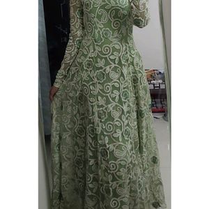 Green Wedding Gown