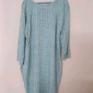 Sky Blue Casual Kurti