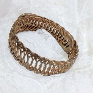 Oxidised Gold Bracelet