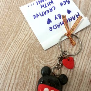 Handmade Combo Of Mickey Keychain