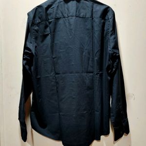 Peter England Black Formal Shirt