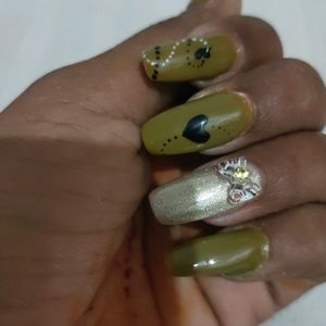 Nail Extension Green