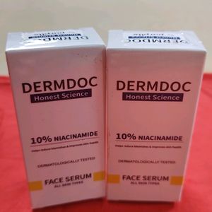 Dermdoc 10% Niacinamide Serum Pack Of 2