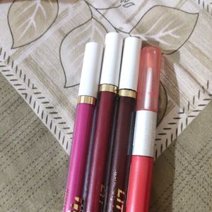 Combo Lipstick And Lipgloss