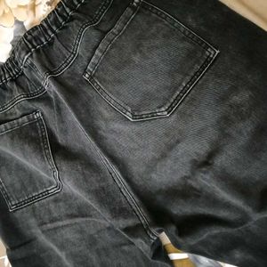 Tokyo Talkies Straight Fit Black Jeans