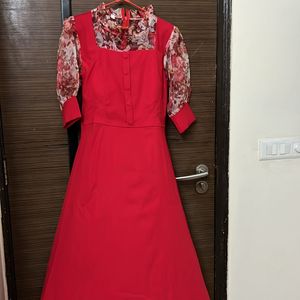 Red Beautiful Gown