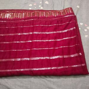 Beautiful New Saree With Stitched Blouse