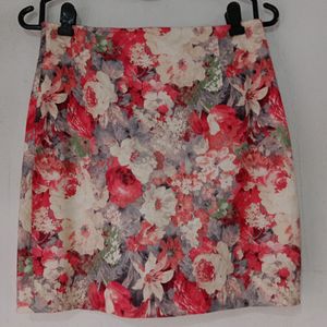 Mini Floral Skirt