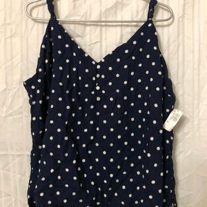 super cute polka dot tank from old navy with tags!