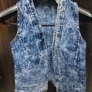 Tie N Dye Blue Denim Jacket