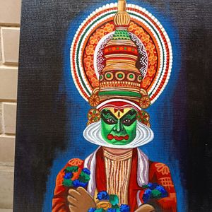 Kathakali Canvas Artwork/ Painting