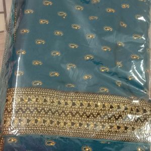 Blue Saree 💙💙