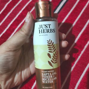 Just Herbs Sapta Jal Ayurvedic Toner + Micellar Wa