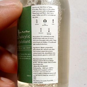 2% Salicylic Acid Toner